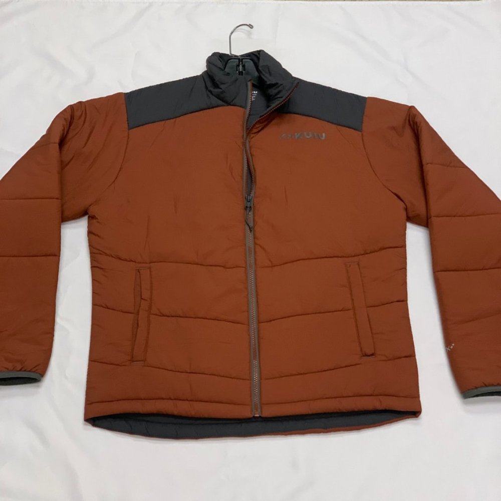 RARE KUIU Limited Edition Rust Color 3DEFX+ Active Insulated Lightweight Jacket